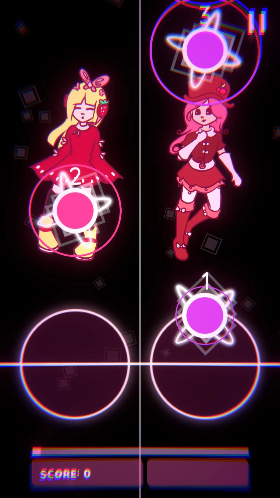 Twin Cherry - Rhythm Game screenshot